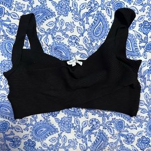 Mimosa Wrap cropped tank / Bra